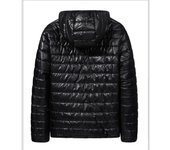 Chaqueta acolchada de algodón de talla grande de invierno para hombre, con capucha, holgada y ligera, chaqueta acolchada de algodón para hombre XXXL