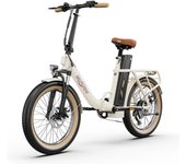 ONESPORT-bicicleta eléctrica plegable de OT16-2 de 20 pulgadas, bicicleta eléctrica de 250W con batería de 15,6 Ah, bicicleta eléctrica urbana para adultos para desplazamientos 250W15.6AH