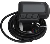 Medidor de velocidad para bicicleta eléctrica con pantalla LCD y USB para bicicleta de montaña