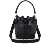 Bolso de hombro oficial SM DRAWSTRING Astro Black [LeSportsac] BOLSA/1061 Mujer
