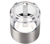 1 molinillo de sal y pimienta manual de acero inoxidable para cocina, molinillo portátil