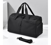 Bolso de viaje para hombre, de gran capacidad, para hombro, para negocios, para deportes y fitness gris