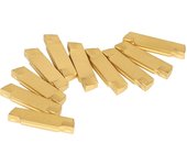 10 unids/caja MGMN200-G insertos de carburo de 2mm de ancho para herramienta de corte de ranurado de torno MGEHR/MGIVR