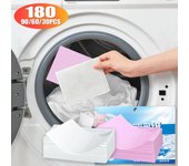 180/90/60/30 Uds. Tabletas para la colada, ropa interior, ropa para niños, jabón para la colada, detergente en polvo concentrado para lavadoras 30Pcs blanco