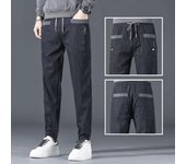 Pantalones de moda, nuevos pantalones casuales sueltos, pantalones de cuatro bolsillos para hombres, pantalones deportivos rectos, pantalones harén para hombres 28
