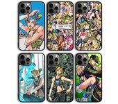 Funda para teléfono Jotaro Kujo Jolyne Cujoh JOJO para iPhone 11 12 13 14 Pro Max Mini funda para iPhone X XS Max XR 5 6 7 8 Plus Coque iPhone 6plus