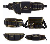 Bolsa de almacenamiento de herramientas de tela Oxford, organizador de cintura, Kit de reparación, 1 unidad JK-102