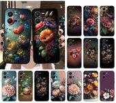 Funda de teléfono con flores silvestres para VIVO Y53S Y33S Y01 Y22S Y31 Y21 Y70 Y21S Y72 V21 V2023 V21E V20 SE iQOO Z8x X100 Pro VIVO V2023