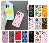 Funda de teléfono para Iphone 14 13 12 11 Pro Max Xs Max Xr X 12mini 14 Plus Se Funda de fruta Funda Capa celular iphone 14