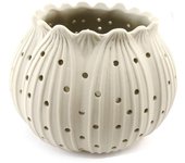 Les Trésors De Lily [J0537] - Portavelas 'Hoja' beige beige