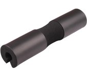 Almohadilla de hombro para barra, almohadilla para sentadillas, gruesa, para levantamiento de pesas, protección para cuello y hombros, color negro rojo