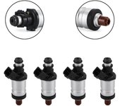 4 inyectores de combustible 06164P2J000 aptos para Honda Acura Integra Accord Civic EX SI Vtec accesorios para coche