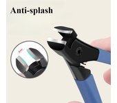 Cortaúñas antisalpicaduras Cortaúñas grueso y duro Cortaúñas grande para uñas de los pies Cortaúñas domésticos azul