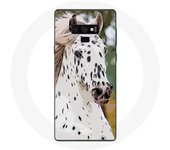 Coque pour Samsung Galaxy Note 9 Appaloosa Cheval blanc