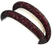 Les Trésors De Lily [L7879] - Collier créateur 'Joyaux' rouge rojo