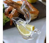 Exprimidor de limón acrílico de mano, exprimidor de limón con forma de pájaro, exprimidor Manual de cítricos de naranja, herramientas de cocina, 1 ud.