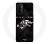 Coque pour Oppo A74 5G Game of Thrones Saison 8 Le Trône de Fer La maison Stark Logo L'hiver arrive
