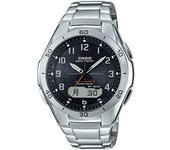 Casio Reloj Wave ceptor WVA-M640D-1A2JF [Reloj Wave ceptor solar radiocontrolado Multi Band6 Negro] Redondo
