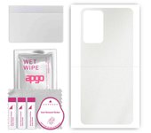 apgo Protective Skin Sticker for the back compatible with Xiaomi 11i, Wrap Film, Foil, Vinyl - Pattern Matte Transparent