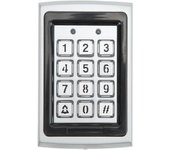 Máquina de control de acceso a puertas con teclado de entrada sin llave, tarjeta de identificación IC, carcasa metálica impermeable para hogares y oficinas.