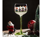 Copa de vino de Alsacia de 150ml, copa de cristal exótica para beber, muñeca bonita, copa de cóctel Lilliputian Kawaii, copa de vino tinto Vintage Alpaca Cup 150ml