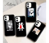 Funda de teléfono Hunter Hunter Killua Zoldyck Anime para iPhone 11 12 13 14 Pro Max mini XR XS SE 2020 5 7 8 Plus Galaxy S21 S22 iPhone 13pro