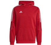 Sudadera con capucha adidas Tiro 21 Sweat, sudadera roja para hombre L rojo