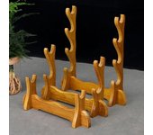 Soporte horizontal para cuchillos, espadas y katanas japonesas, organizador de cuchillos, soporte de exhibición 1 Tier