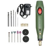 Mini juego de amoladora de taladro eléctrico, herramienta eléctrica para hacer joyas, manualidades, resina epoxi
