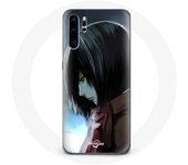 Coque pour Huawei P30 Pro Mikasa Ackerman Attaque des Titans Manga Anime