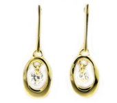Les Trésors De Lily [G1973] - Boucles 'Câlin' Blanc oro