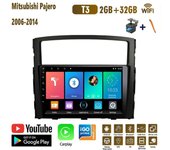 9 pulgadas Android Carplay para Mitsubishi Pajero 2006-2014 auto Radio Multimedia reproductor de vídeo navegación GPS WIFI 2 + 32GB 1+16GB
