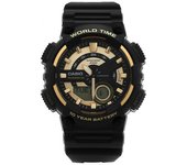 Reloj analógico digital deportivo Soldier Telememo de uretano para hombre CaSio Aeq 110bw 9avdf Aeq 110bw 9a AEQ-110BW-9AVDF