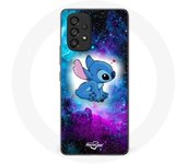Coque pour Samsung Galaxy A53 5G Stitch Ohana Citation Espace Coloré - Maniacase