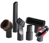 Accesorios para aspiradora, boquilla de repuesto, kit de limpieza para aspiradora, para suelo, sofá, carrito, seis piezas