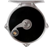 Kylebooker FR04 Classic Fly Reel para # 3 a # 9 Peso de línea 3/4 negro