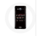 Coque pour Samsung Galaxy A3 Stranger Things Affiche Friends Don't Lie Joyeux noël