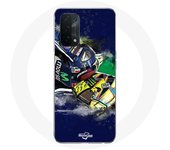 Funda Oppo A74 5G Valentino Rossi Piloto de Moto GP - Maniacase