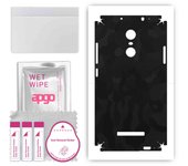 apgo Protective Skin Sticker for the back+sides compatible with Xiaomi Redmi Note 3 Note 3 Pro, Full Wrap Film, Foil, Vinyl - Pattern Black Camo