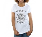 Harry Potter Womens/Ladies Waiting For My Letter Hogwarts Cotton T-Shirt XL blanco