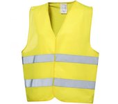 Chaleco de seguridad profesional Bullet en bolsa 57 x 70 cm naranja