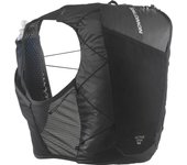 Chaleco de hidratación SALOMON Mochila ACTIVE SKIN 12 SET Skin 12 Unisex S (Conjunto activo) NEGRO/METAL