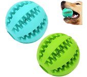 Juguetes para perros, pelota de goma para perros, juguetes divertidos para perros para cachorros, perros grandes, Limpieza de dientes, pelota de aperitivo, juguete para productos para mascotas Diameter 5cm