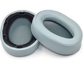 Almohadillas de repuesto para auriculares Sony, compatibles con auriculares Sony, de espuma viscoelástica suave y cuero proteico.