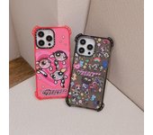 Funda anticaída de Las Chicas Superpoderosas para iPhone 15 Pro Max/4 Pro/13/12/11 iPhone 12/12 Pro