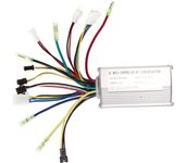 Controlador de motor de CC con arnés de cables, controlador de motor con batería de litio para bicicleta eléctrica de 36 V y 48 V.