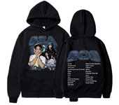 Cantante Sza Álbum de música Sos Sudadera con capucha gráfica Unisexyythk Hop Sudaderas con capucha Mujeres Sudaderas Niño Abrigos Rapero Sudaderas Ropa unisex Gráfico 2XL