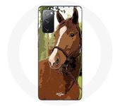 Coque pour Samsung Galaxy S20 FE Quarter Horse Marron Race de cheval
