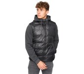 Chaqueta acolchada de jersey Brookers de Bewley & Ritch para hombre M negro