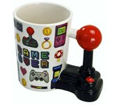 Taza con asa Joystick Gamer Over taza videojuegos